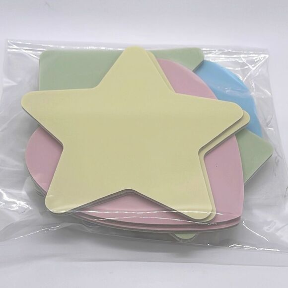 NWT MC SQUARES Reusable Sticky Notes - Shapes and Colors 8 pack - Picture 3 of 4